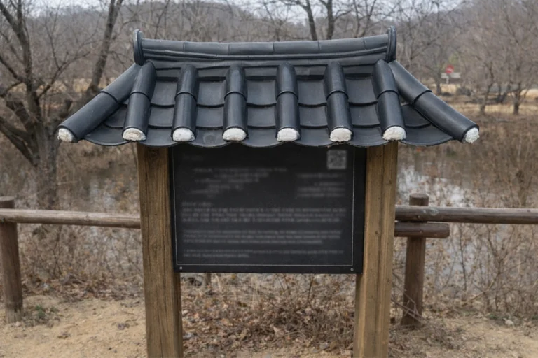 시설 안내판 확인